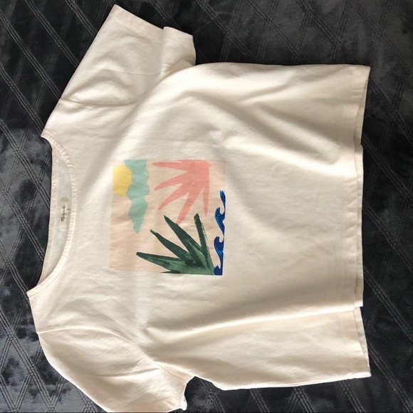 Madewell Graphic Boxy Botanical Tee - Picture 3 of 8